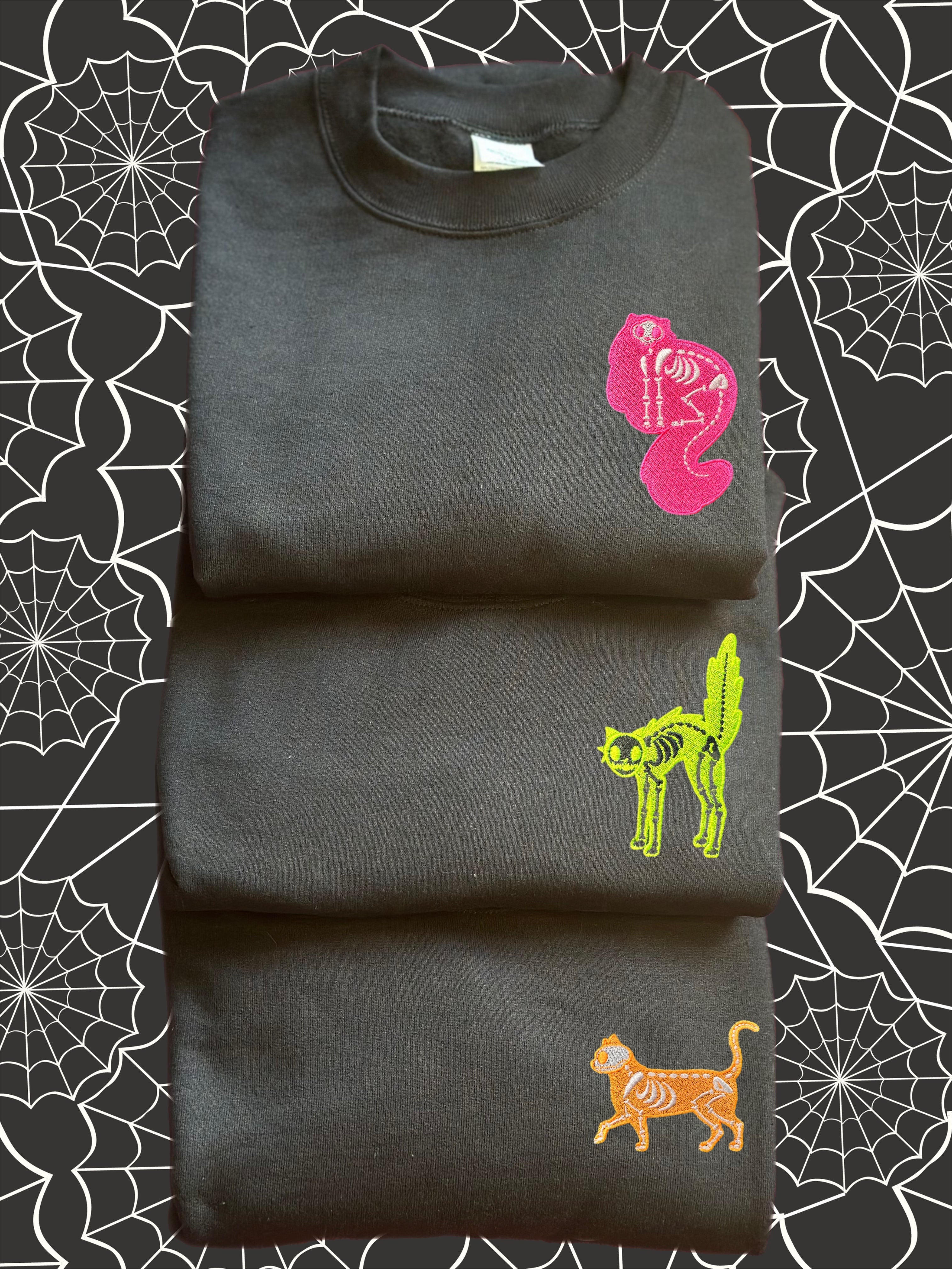 Custom Skeleton Pet crewneck(all pet designs)