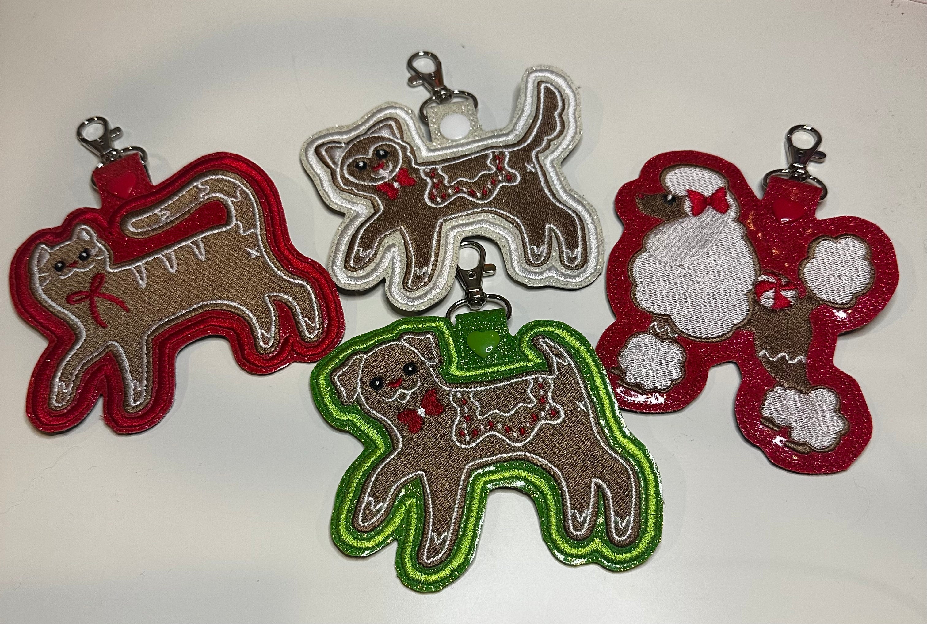 Gingerbread pet badge