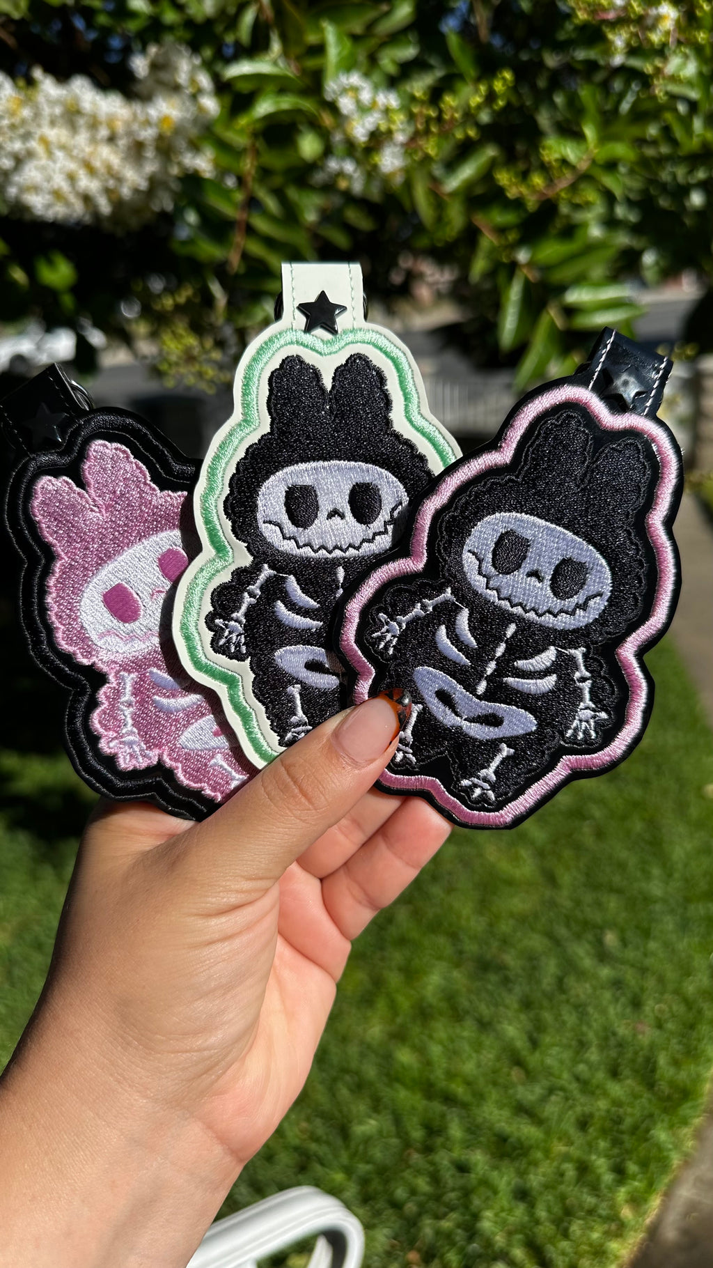 Customizable Skeleton Monster Badge