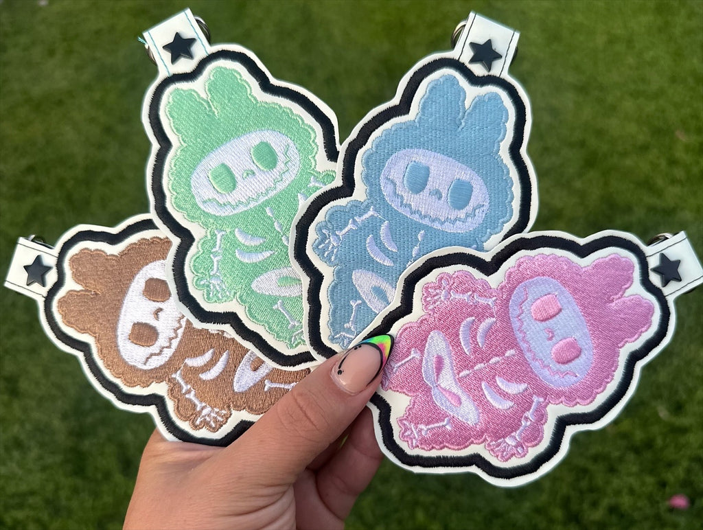 Customizable Skeleton Monster Badge