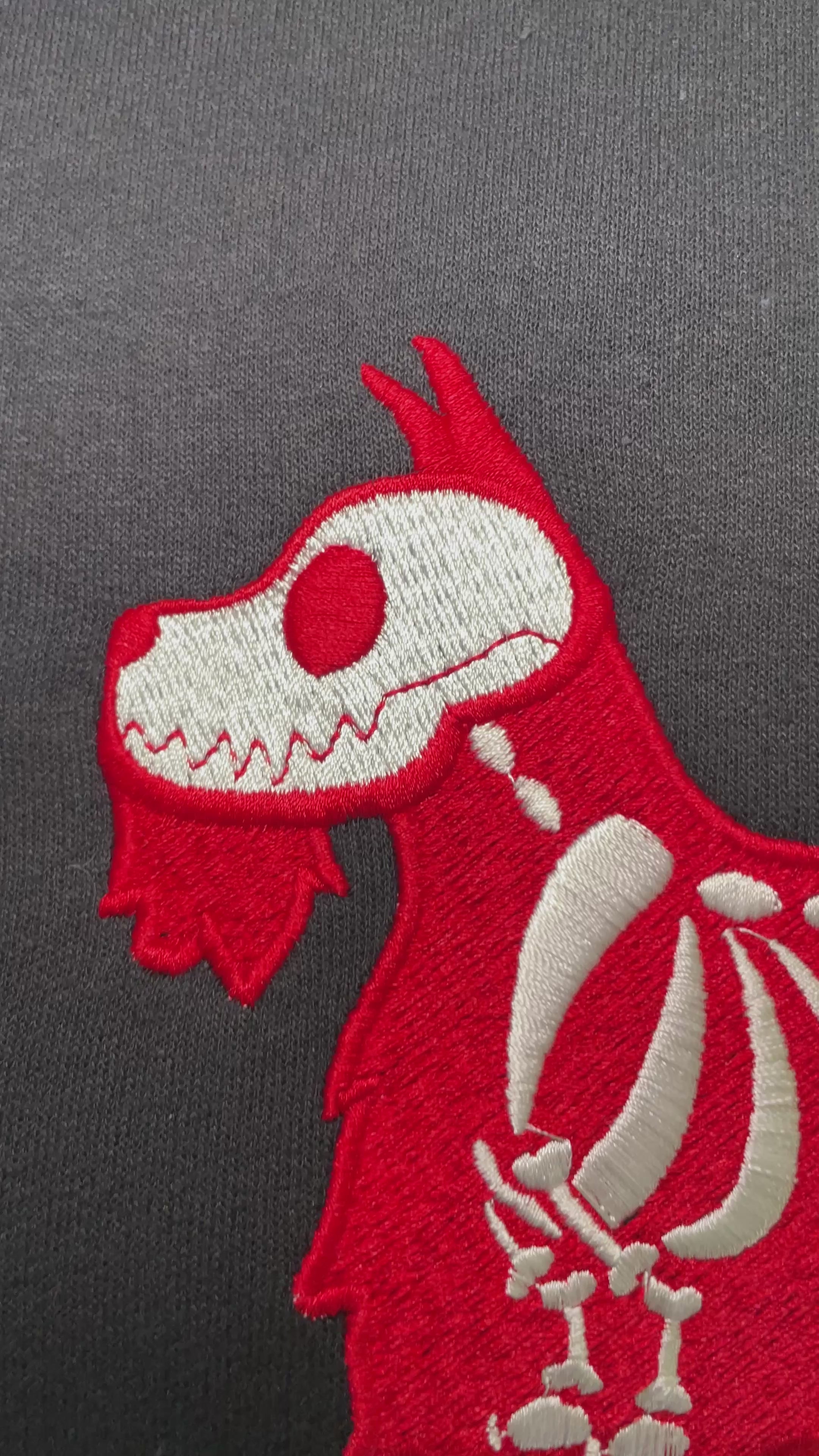 Pull over Custom Skeleton Pet Hoodie